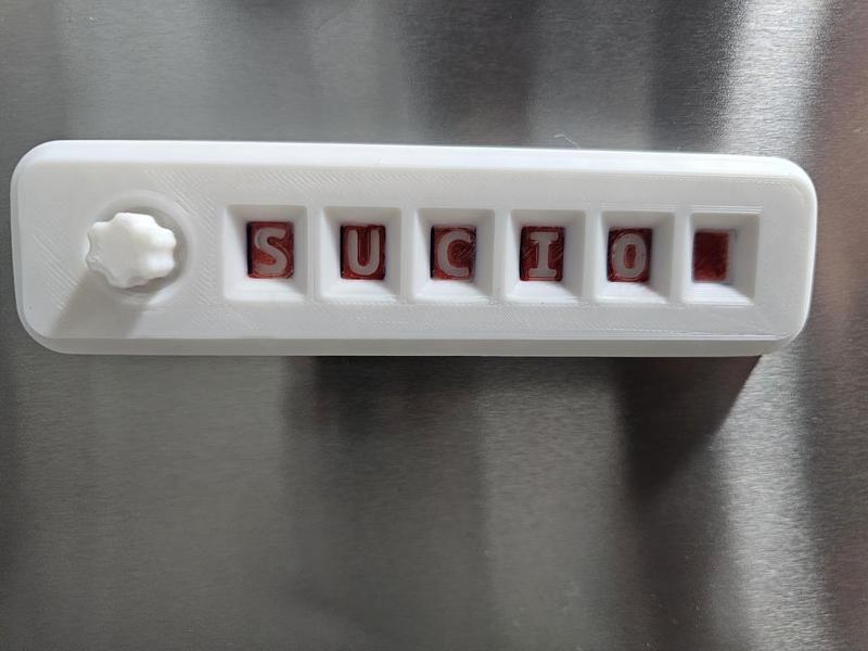 Lavavajillas Limpio Sucio