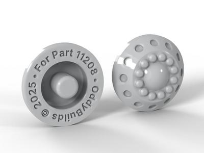 Wheel Cover with Fake Bolts - for Wheel 11208
