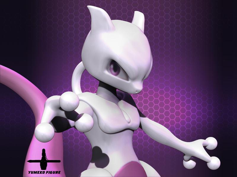 mewtwo figure 3d