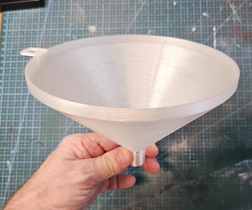 20cm to 17mm Funnel (for e.g. Silica Gel beads)