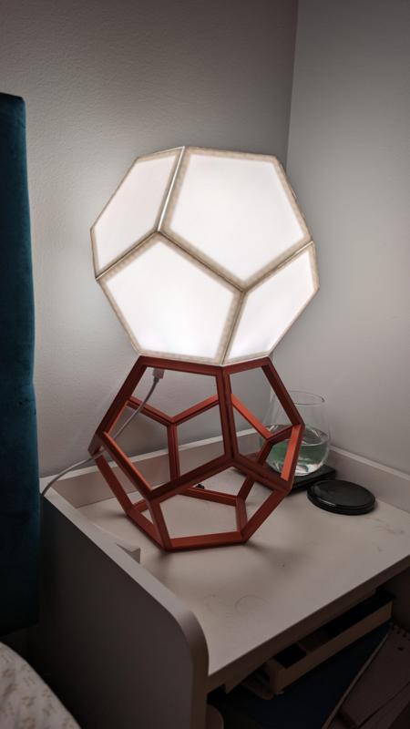 Dodecahedron Lamp