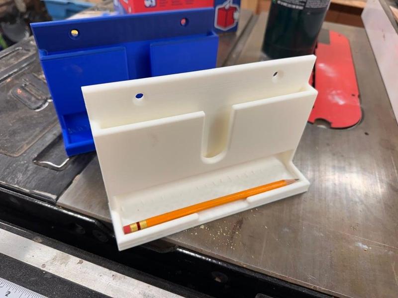 Wall mounted pencil holder dispensers - regular, mechanical, carpenter