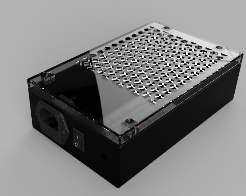 Vinark's Power Supply Box / Case for a IEC Connector with a Fuseholder