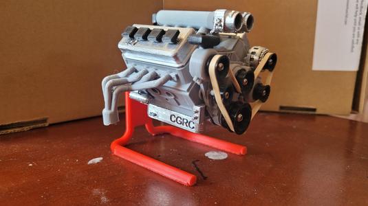 CGRC 427 SB Dry sump pan w/ stand