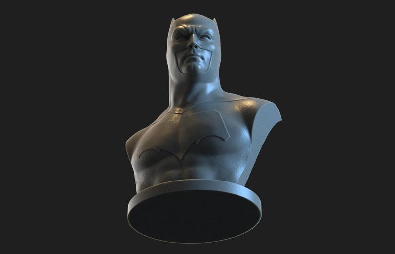 Batman Bust Posed