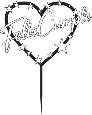 Cake topper