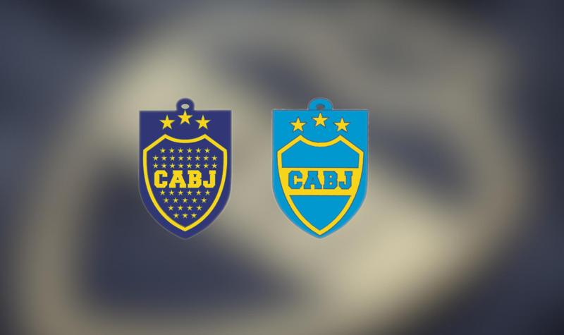 Boca Juniors 3 Stars Key Chain