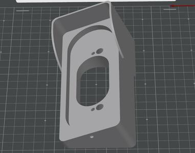 Reolink Doorbell Wifi and or POE Tilted Rain Cover with anti-theft