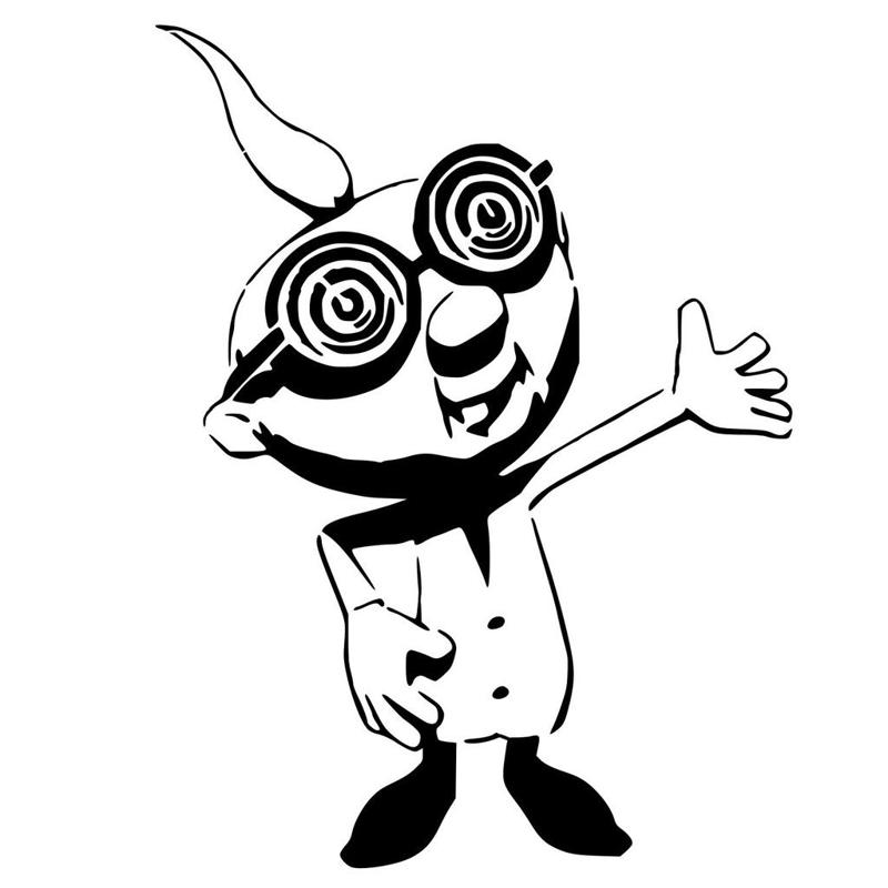 Professor Elvin Gadd stencil