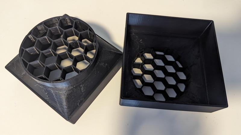 92mm Fan Shroud with Honeycomb Grille