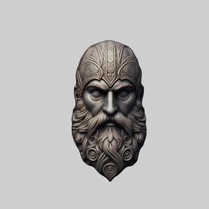 Gimli Lord of Rings Medallion for CNC Router Laser & 3D Printer