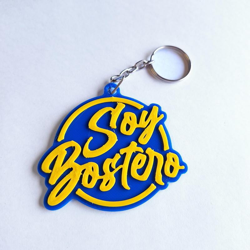 Boca Juniors keychain