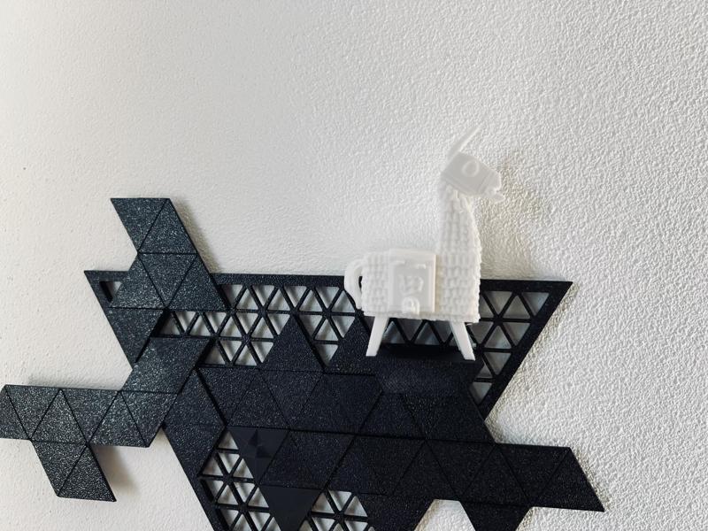 Modular WallArt with shelves