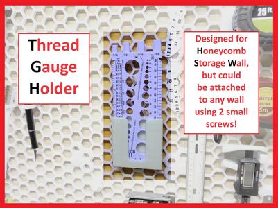 HSW Nut/Bolt/Thread Gauge Holder