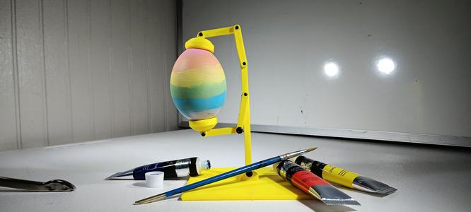 Flexible Egg Easel