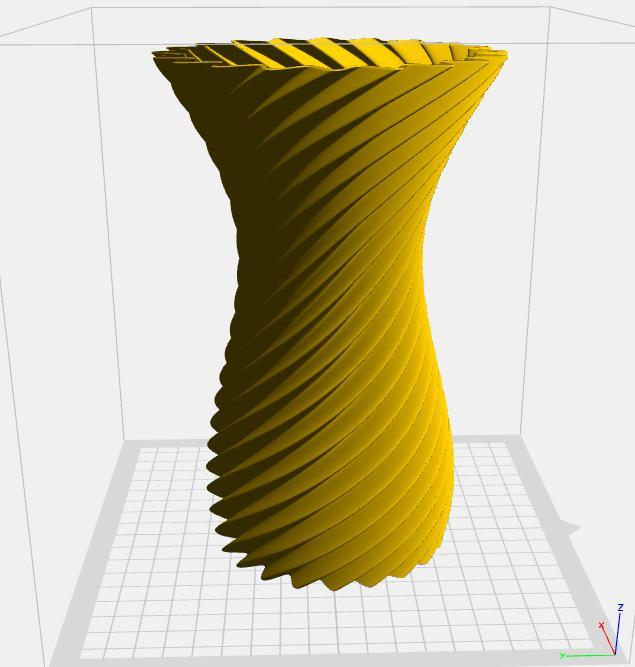 twisty vase