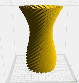 twisty vase