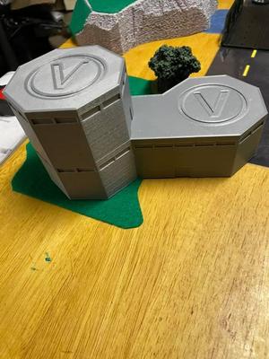 VTOL pad for battletech mechwarrior