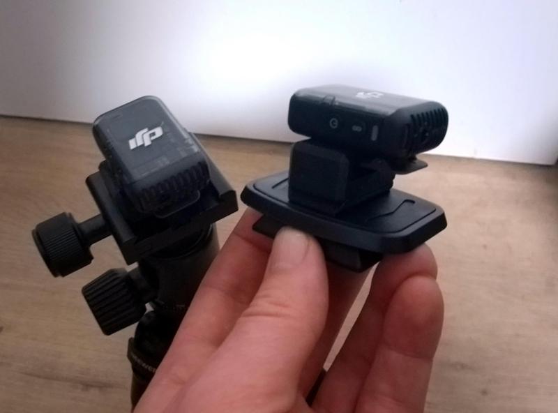 DJI Mic2 Tripod / Stativ Mount for Arca Swiss and 1/4" Screw