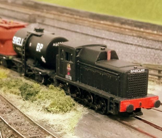 N Gauge Barclay D2/5 0-6-0 Diesel Shunter