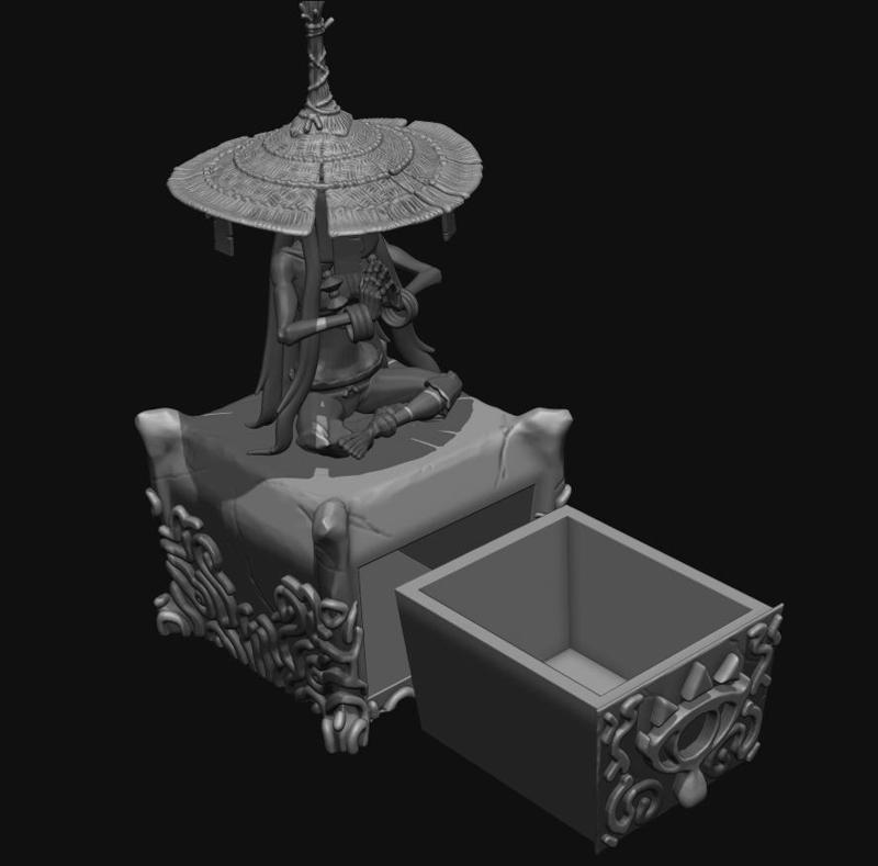 Sheikah Monk - Small Trinket Drawer - Legend of Zelda - Breath of the wild