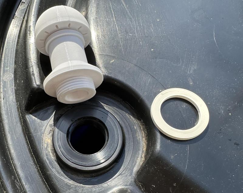 Barrel air vent with NPT and NPS 3/4" threads