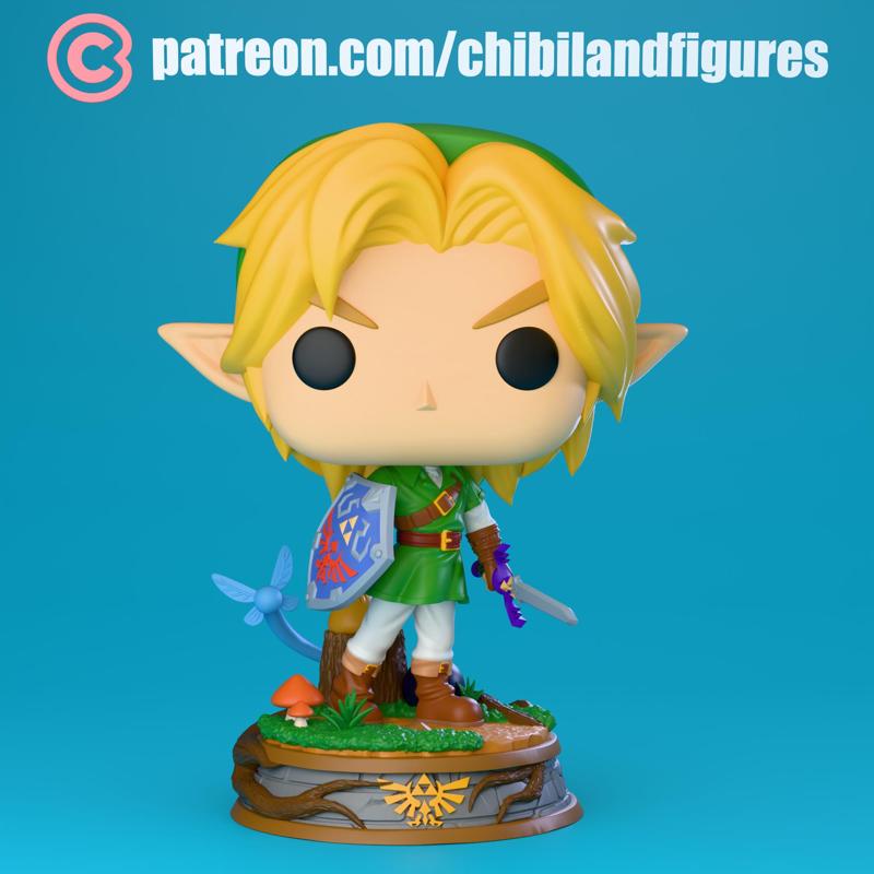 Link Funko - Ocarina of Time Game