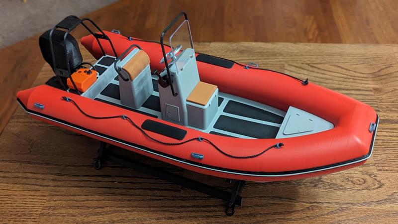 RC Center Console Inflatable Boat
