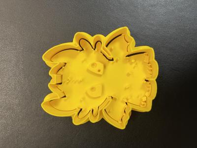 Dragon cookie cutter