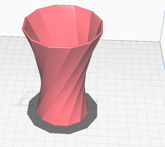 Vaza zakroucena dva typy