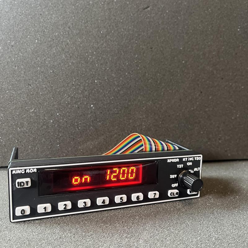 Flight Simulator Transponder (KT-76C Like)