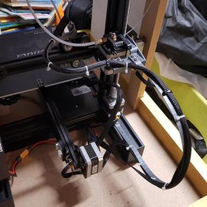 Ender 3 - X end Z cable management