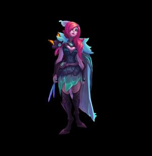 Elderwood Xayah League of Legends 3D print model