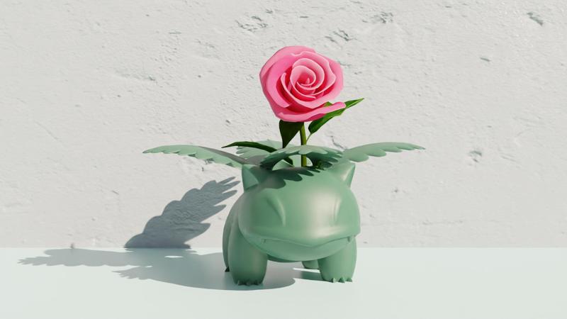Ivysaur - Pokemon Pot Plant