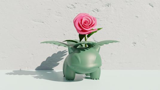 Ivysaur - Pokemon Pot Plant