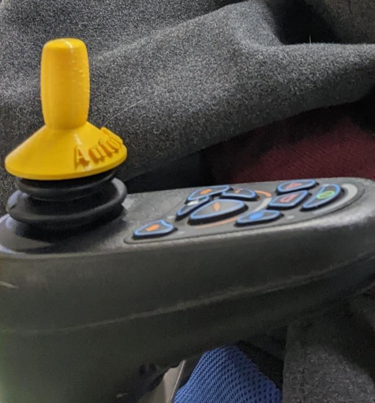 Parametric Electric Wheelchair Handle Grip