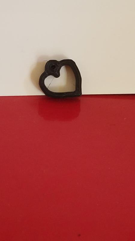 heart keychain