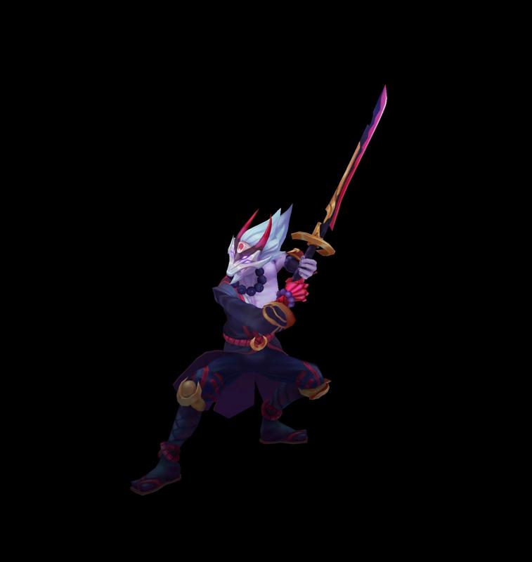 Blood Moon Master Yi League of Legends 3D print model