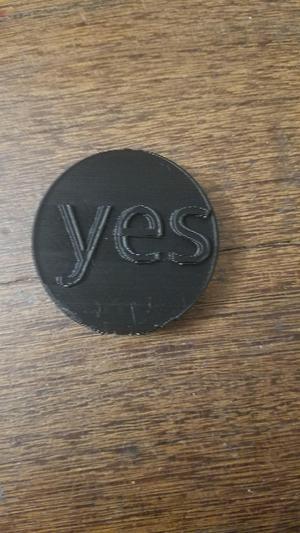 yes/no coin