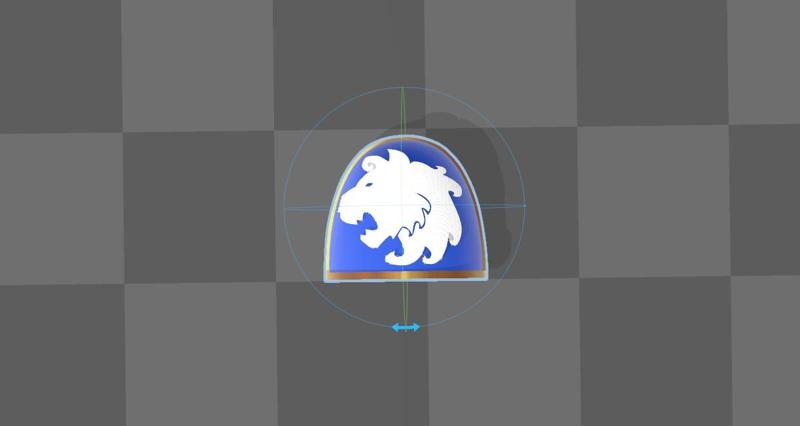 Celestial Lions Shoulder pad