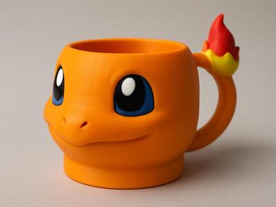 Charmander Pokemon – Mug / Pen Holder (Multipart)