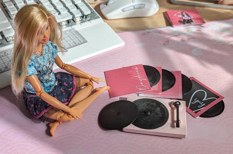 turntable for dolls - 1:6