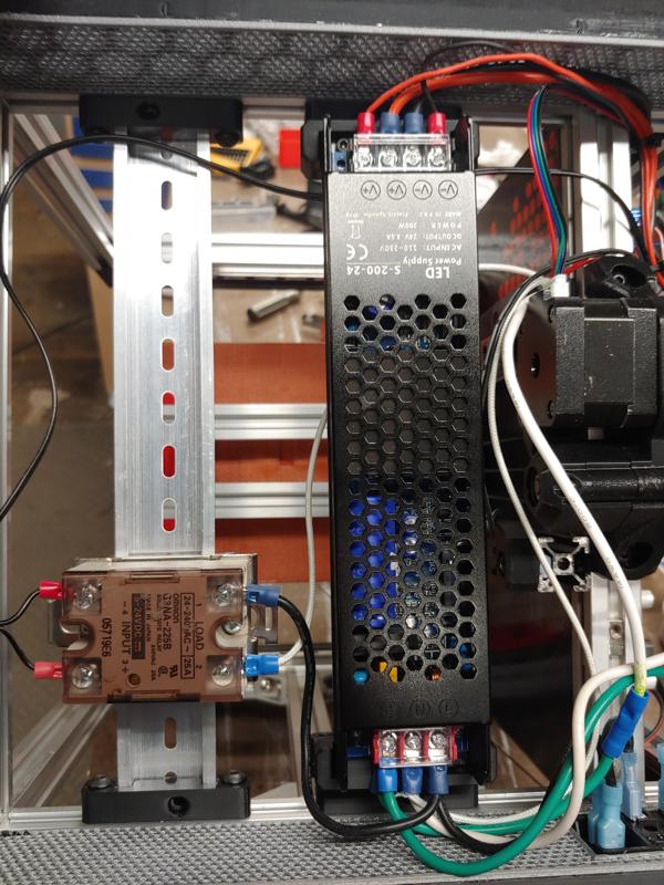 UHD style LED Power Supply DIN rail mount