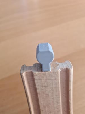 Brio/IKEA Train Track Coupling without Support
