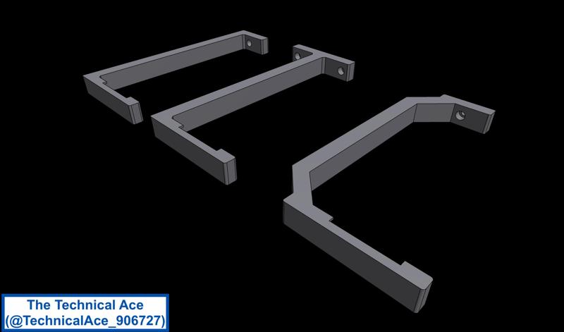 Lego Train Track Ceiling Brackets