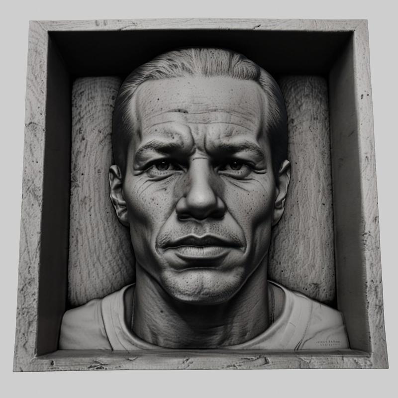 Mark Wahlberg head relief actor