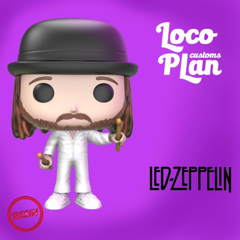 JOHN BONHAM LED ZEPPELIN CUSTOM FUNKO