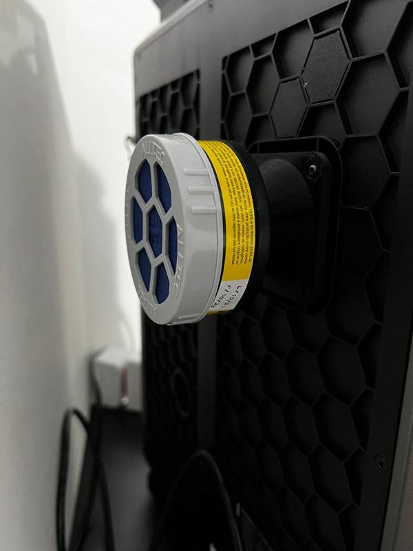 Cartridge Filter Adapter - Back Fan Attachment - Creality K1