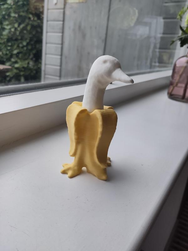 Banana Duck ( Duckana )  - Printable in two parts