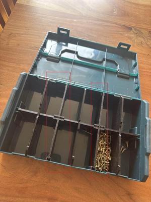 L-Boxx-mini Dividers to hold dividers by @FTwoodworks